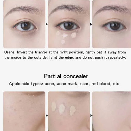 Concealer Face Freckle Foundation Cream To Cover Black Eye Acne Imprint Waterproof Anti Sweat Makeup Before The Base