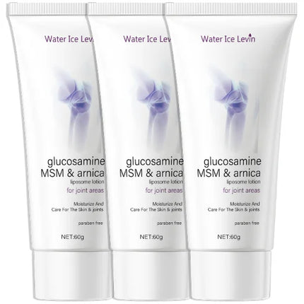 Glucosamine MSM & Arnica Joint Cream Liposome Lotion - Moisturizes, Nourishes & Protects Skin & Joints, Paraben-Free Formula.