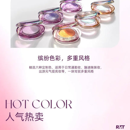 RMT Romantic Beauty Vientiane Chameleon Highlight Blush Repair 3-in-1 Liquid Brightens Face