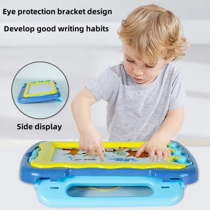 Add size magnetic children's drawing board, erasable writing board, graffiti board, toy baby drawing dinosaur drawing board