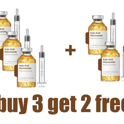 Kojic Acid Turmeric Facial Ampoule Serum With Niacinamide Deep Moisturizing Nourishing Essence