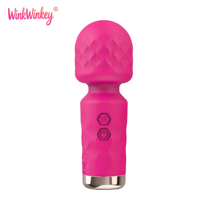 10 Speed Powerful Mini AV Vibrator Magic Wand for Women G Spot Clitoris Stimulator Vaginal Massager USB Recharge Adult Sex Toys