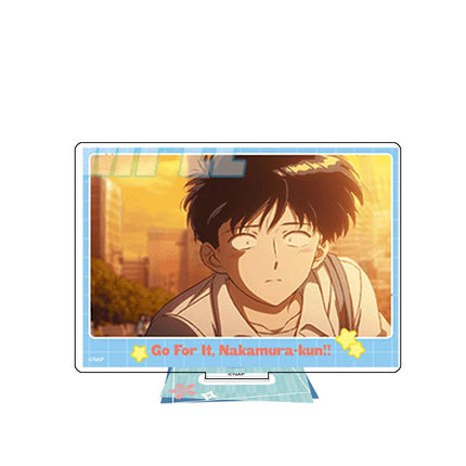 Go For It, Nakamura! New style Okuto Nakamura Aiki Hirose 15CM Cute Anime Acrylic Stand keychain Cosplay Desk Decor Collect gift