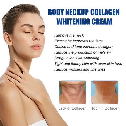 Instant Wrinkle Remover Neck Cream Anti Aging Firming Lifting Fade Fine Lines Whitening Moisturizing Brighten Tighten Skin Care