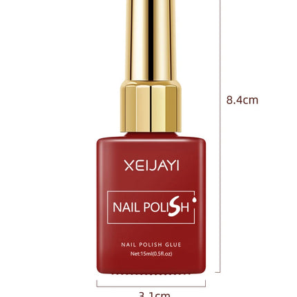 Colored Square Bottle Nail Varnish Gel 60 Colors Gloss Matte Ice-clear Nail Polish Fruit Green Nail Art Soak Off UV Gel Lacquer