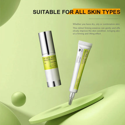 Retinol Korean Eye Cream Facial Care Moisturizing Cream Deep Hydration for Dry Aging Face Cream Moisturizing Skin Repair Essence