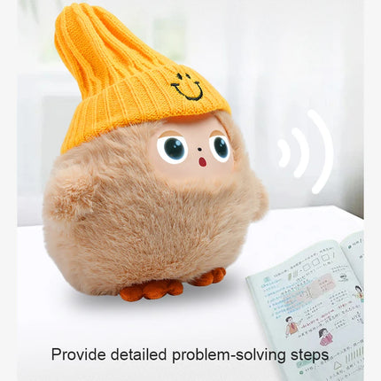 AI plush toy LED eye smart voice, good interactive companion, rechargeable electronic pet + Tuya APP to start happiness