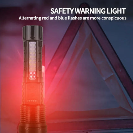 Powerful P50 Led Flashlights 2000LM Ultra Bright Tactical Light Emergency Spotlights Telescopic Zoom Light Builtin 18650 Battery