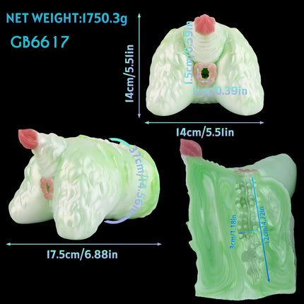 GEEBA Realistic Buttock Inverted Mold Silicone Fantasy Male Masturbator Medical-Grade Pocket Penis Stroker Onahole Adult Sex Toy