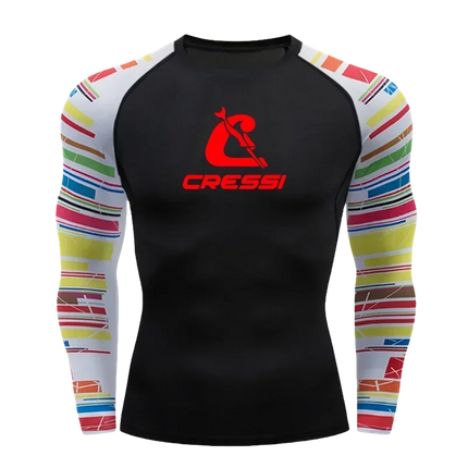 Rashguard Upf 50 Sun Protection Surf Shirt Quick Dry Breathable Swimming Tight T-shirt Summer 2023 Gym Clothes Mens Long Sleeve