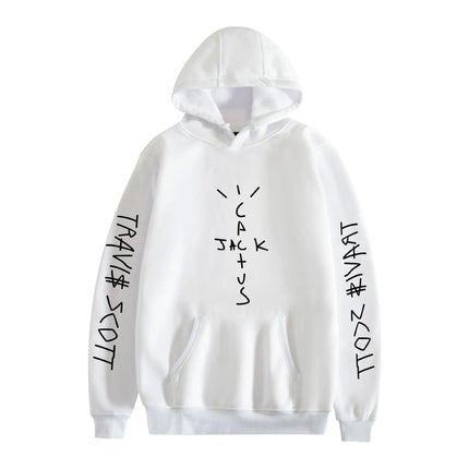 2024 New Spring and Autumn Men's Leisure Outgoing Sports and Fitness Hoodie Printed Leisure Loose Hooded Plush Couple Sweater