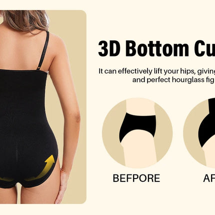 Women Slimming Shapewear Seamless Slimming Butt Lifter Full Body Shaper Smooth Out Bodysuit Open Crotch High Elastic Body Suits