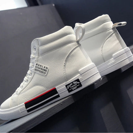 2025 new Breathable Soft Sole Men's Casual Sports Shoes Korean Fashion Student Jogging Shoes Youth Board Shoes
