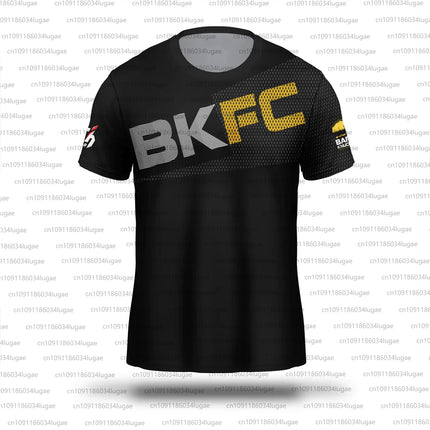 BKFC Boxing Fan Fightwear Men Women Breathable Sportswear Man Kids Summer Casual Round Neck T-shirt Male Short Sleeves Tops Tee