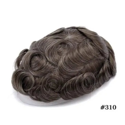 Men's Capillary Prosthesis Front HD Lace Natural Human Hair Wigs Hd Lace PU Base Men Toupee Hair Replacement Front Lace Hairline