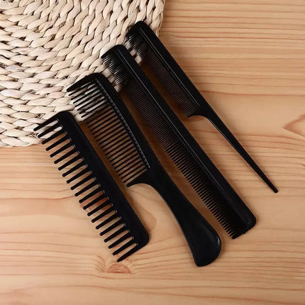 salon brush set 10pcs/set Hairdressing Comb Weaving Cutting Brush Professional Salon Hair Coloring Tool Hairstyle styling combs