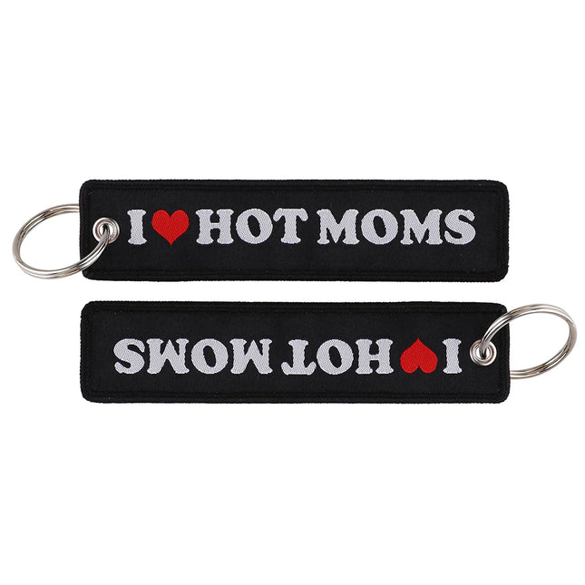 1pc Computer Pop-up Window Embroidered Keys Tag Keychains for Motorcycles Backpack Fashion Jewelry Key Ring Accessories