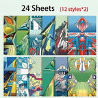 24 sheets no box