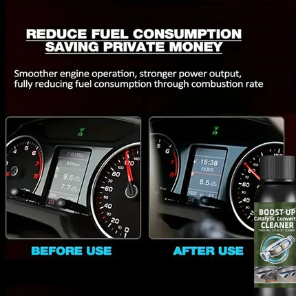 Engine Anti-Wear Protector & Noise/Vibration Reducer - Nano Blue Smoke Repair Oil Additive for Cars, Engine Protection