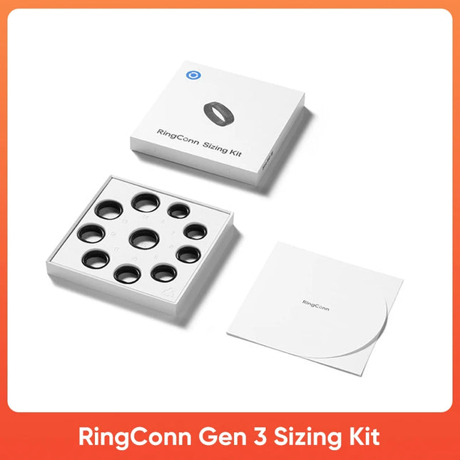 RingConn Gen 3 Smart Ring Sizing Kit Measure Finger Size 6-15 10 Available Sizes Size Check Before Purchase Accessory