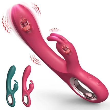 Rabbit Vibrator for Women G Spot Clitoris Stimulator 10 Speeds Female Vagina Masturbator Dual Motors Dildo Sex Toys for Adult