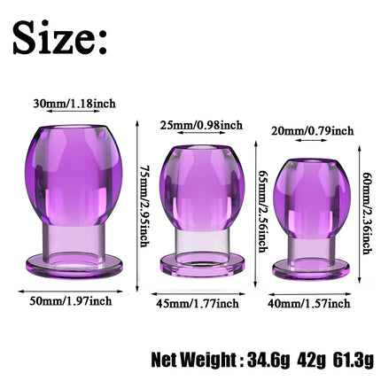 Hollow Butt Plug SM Enema Speculum Anal Trainer Anus Expander Anal Dilator Anus Cleaning BDSM Toys Buttplug Sex Toys For Women