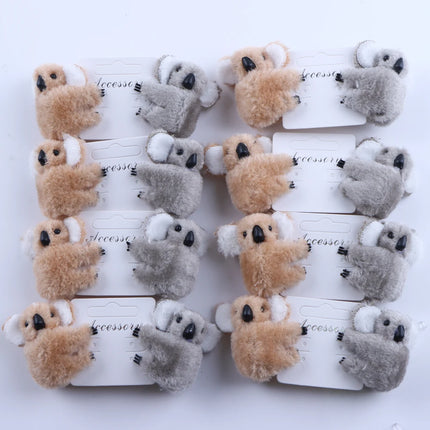 Koala Plush Hairpin / Pince Koala Peluche
