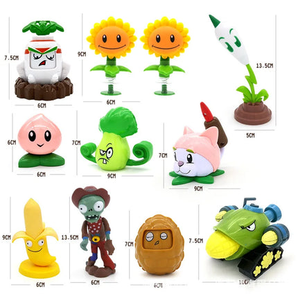New Plants vs Zombies Toys Action Figures Gargantuar Robot Plant Zombie Game Fan Figurines Doll Toys For Children Birthday Gifts