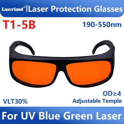 532nm 1064nm UV Blue Green Light Cosmetic Equipment Tattoo Removal Eyebrow Washing Safety Laser Protection Glasses