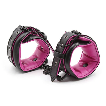 SM Sex Handcuffs Ankle Cuffs  Bdsm Collar Adult Toys  Bdsm Bondage Set Exotic Accessories Sex Toys Adult Games