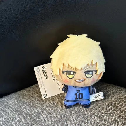 10cm Blue Lock Anime Game Plush Toy KeyChain Pendant Backpack Charm  Creative Birthday Gift Figure Doll