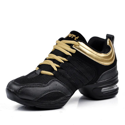 Large Size Women's Dance Shoes Soft Outsole Woman Breath Jazz Hip Hop Shoes Sports Sneakers Ladies Girl Modern Jazz Dancing 2025