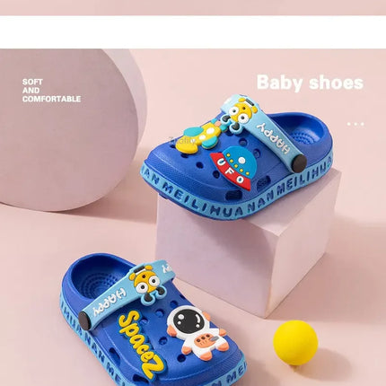 New Children Kids Baby Boys Girls Mules Clogs Summer Soft Sole Garden Beach Slippers Sandals Cave Hole Baby Shoes for Boys Girls