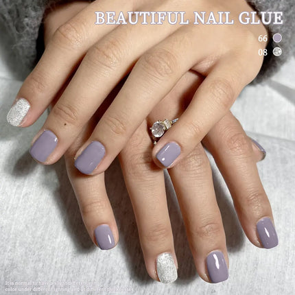 Hassleless 2-pack DIY Nail Gel Polish, long-lasting gel polish, suitable for beginners and nail art enthusiasts. Each 15ml gel n