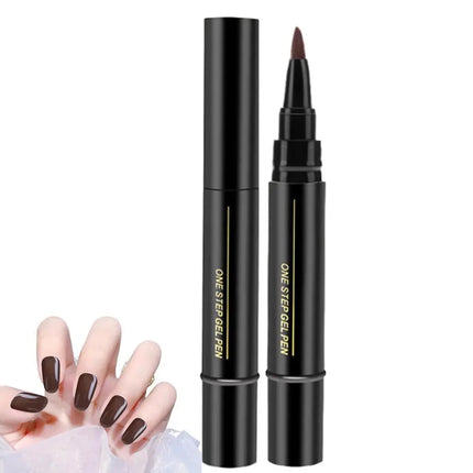 Nail Polish Gel Pen Quick Drying Nail Polish Art Pens Fast Dry Nail Color Pen Nail Varnish Pens for Women Girls Friends Family