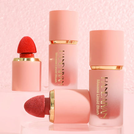 HANDAIYAN 6 Colors Liquid Matte Blush Highlighter Contouring Stick Special Contouring Multi-functional Makeup Cosmetic Blusher