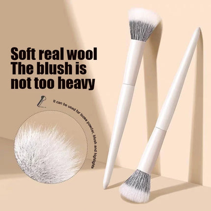 Professional Single Head Blush Brush for Ladies Makeup Honey Powder Brush Loose Powder Contour Blending Cosmetic Beauty Tools