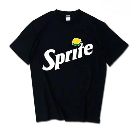 2026 Summer New INS Pepsi Cola Sprite Coca-Cola Joint T-shirt Men Women Loose Cotton Couple Short Sleeve Tops t shirts