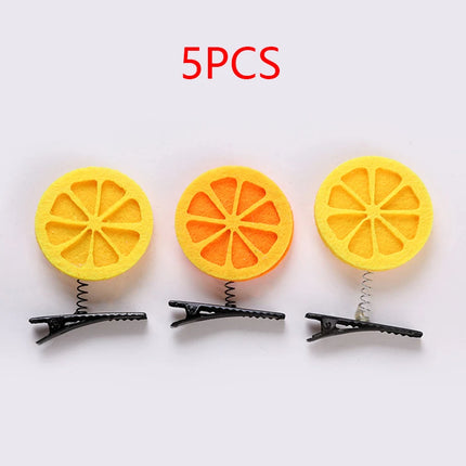 Kawaii Animal Chick Duck Bunny Bear Hair Clips For Girls Women  Toddler Kid Fun Hairpins Cute Sunflower Hair Barrettes Baby Gift