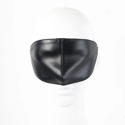 Exotic Accessories of Leather Bondage Fetish Eye Mask Sex Toys for Women Couples Bdsm Cosplay Blindfold Erotic Flirting Costumes