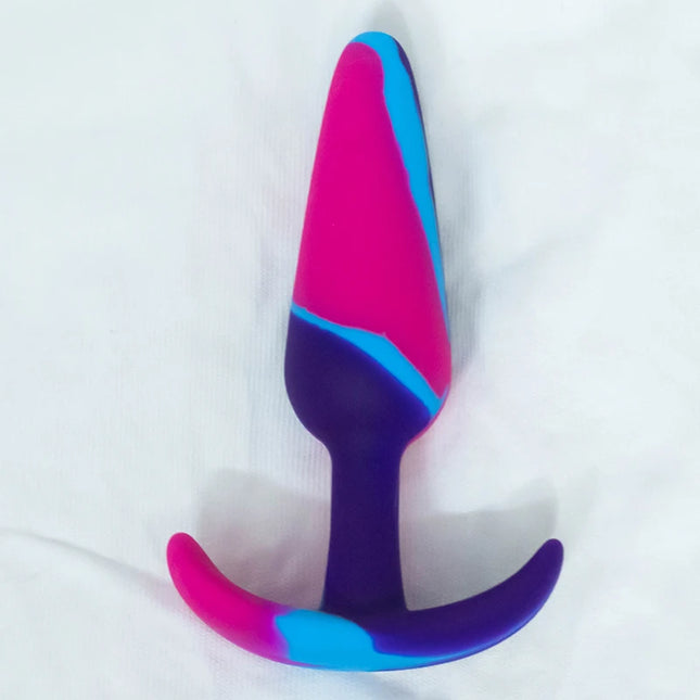 Colorful Colors Silicone Dildo Anal Butt Plug Anchor Anal Toys Anal Plug for Woman Adults Games Sex Toys for Women Anal Trainer