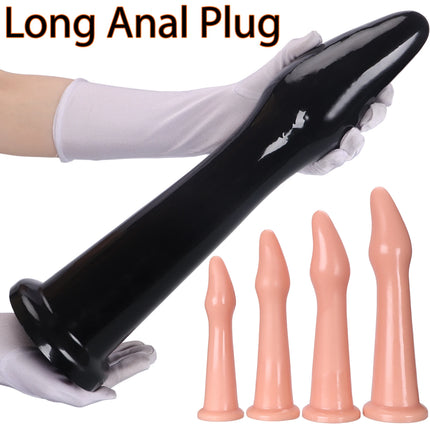 Huge Anal Plug Dilator Expander Soft Big Butt Plug Enlargenmen Long Large Anal Plug Training Expansion Sex Toy For Women Men Gay