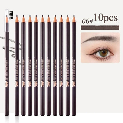 Eyebrow Pencil Waterproof Eyebrow Enhancers Long Lasting Brow Cosmetics Professional Makeup Brow 2mm Ultra-fine Eyebrow Pencil