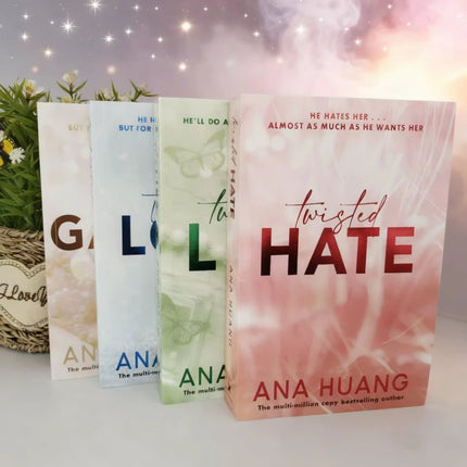 Twisted Series by Ana Huang: All 4 Books - Love, Lies, Games & Hate in This Sizzling Romance Collection