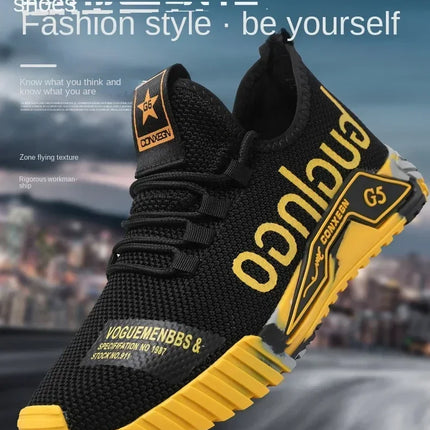 Runing Sport Fashion High Top Sneakers Zapatillas De Deporte 2024 Men Casual Mesh Shoes Light Soft Breathable Vulcanize Shoes