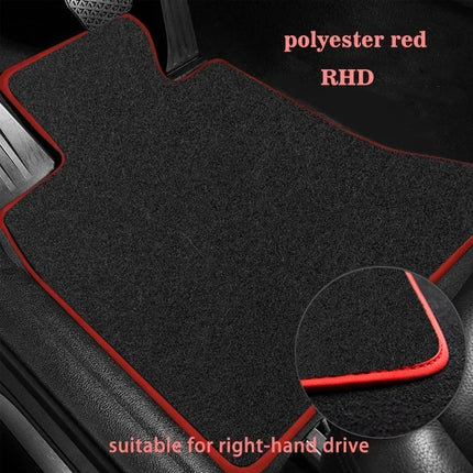 For Honda Civic 8th Gen FA FD 2006~2011 2010 2008 2009 Car Floor Mats Rugs Panel Cover Pad Foot Footpads Carpet Auto Accessories