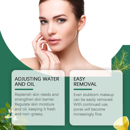 Makeup Removal Oil Purifying Pores Shrinking Deeply Cleansing Soothing Skin Remove Blackheads Moisturizing Facial Cleanser Oil