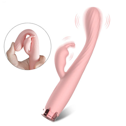 Beginner Rabbit Vibrator G-Spot Vibrator for Women Vagina Clitoris Stimulator Female Masturbator Adult Goods Sex Toy for Women