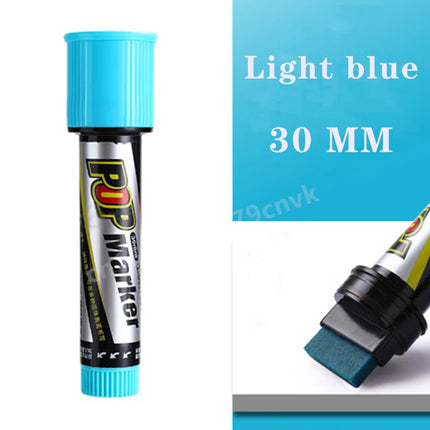 POP Waterproof Paint Permanent Sketch Graffiti Refillable Markers Pen Drawing Poster Manga Office School Art Stationery Supplies