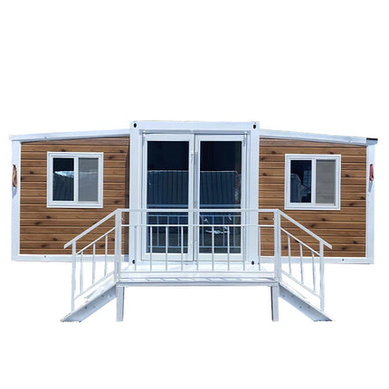 Detachable Portable Flat Pack Container Cabin Luxury Prefab Home Quick Assemble Steel Design Mobile Prefabricated House
